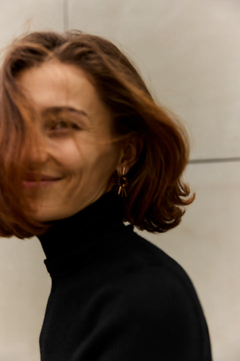 Catedral Niemeyer Brasilia earrings – architecture jewellery by Spada Studio