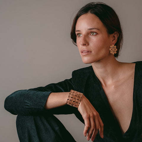 Capelas Imperfeitas earrings – architecture jewellery handmade in spain by Spada Studio
