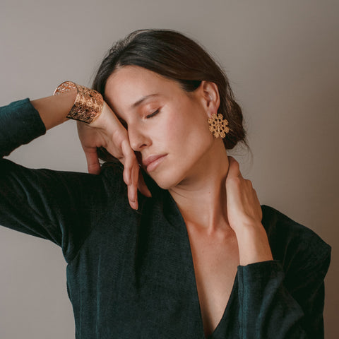 Capelas Imperfeitas earrings – architecture jewellery handmade in spain by Spada Studio