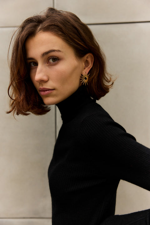 Catedral Niemeyer Brasilia earrings – architecture jewellery by Spada Studio