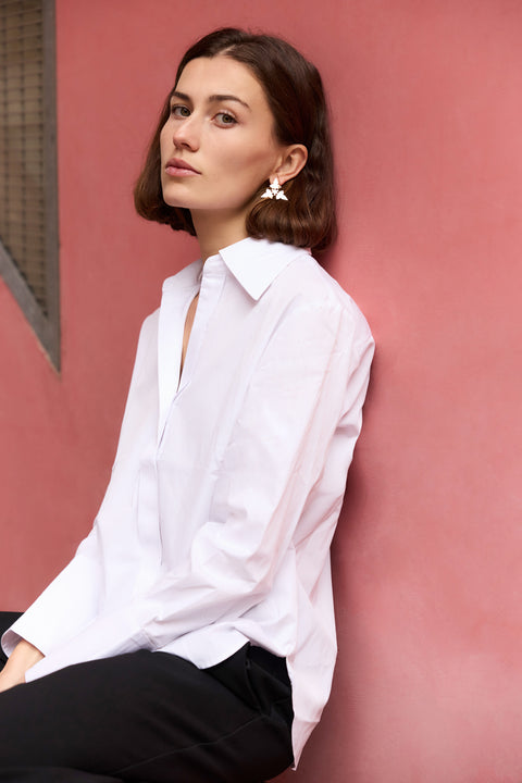 Friedrichstrasse Mies van der Rohe earrings – Spada Studio architecture jewellery
