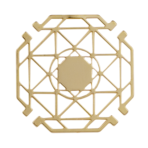 Dome of the Rock Jerusalem earrings – architecture jewellery handmade in Spain by Spada Studio