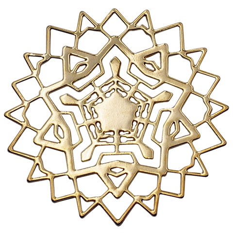 Lille Citadelle earrings – architecture jewellery handmade in Spain by Spada Studio